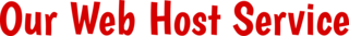 Our Web Host Service